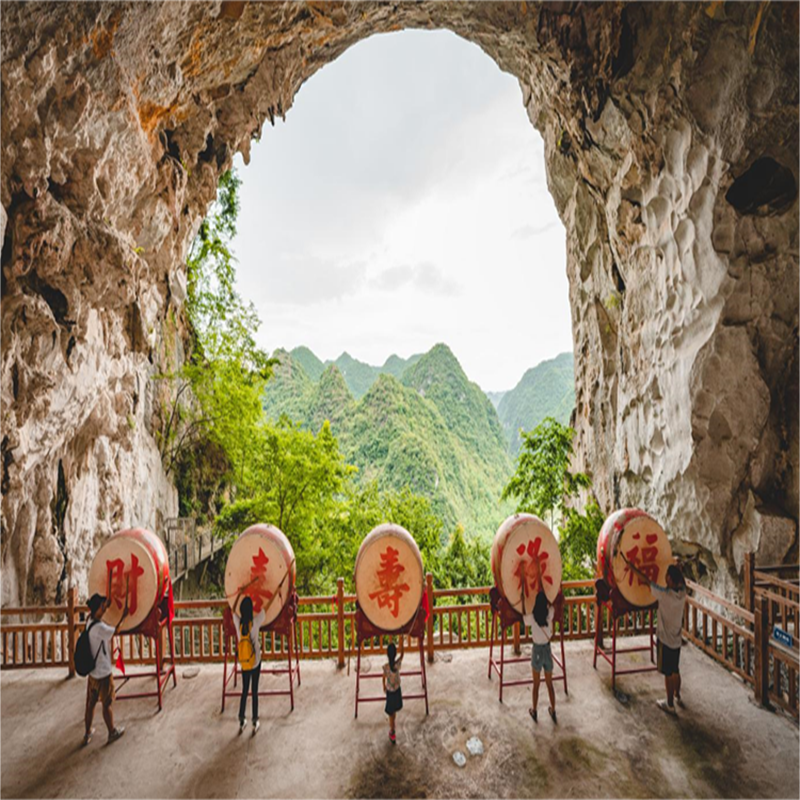 贵州旅游6天5晚黄果树瀑布万峰林万峰湖马岭河私家团下午茶骑行