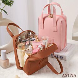 Cosmetic Bag for Women 2025 New Classy Portable Toiletry Bag Skin Care Products Large Capacity Satchel Travel Cosmetics Bag