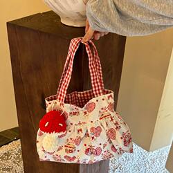 Women's Bag with Large Capacity, New Style for Commuting, High Aesthetic Value, Storage Toiletry and Makeup Bag, Portable, Niche, Versatile, New Travel Style