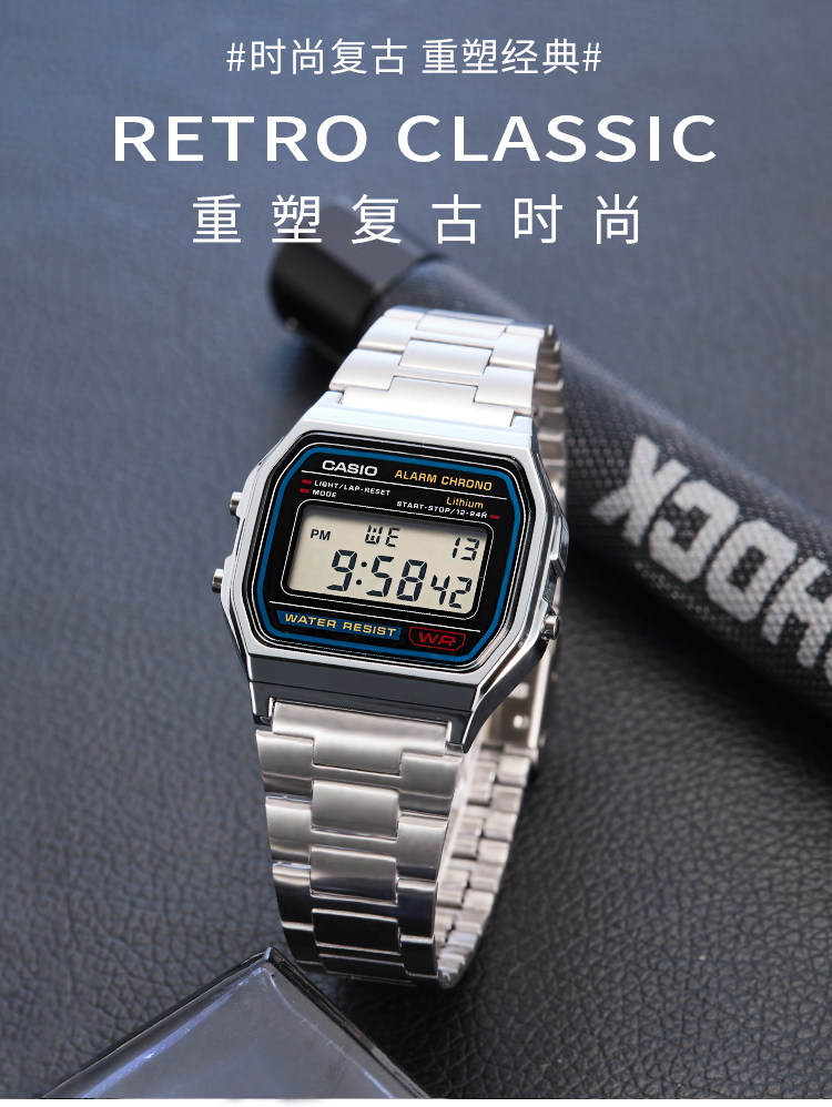 Casio A158wa Casio Wr Watch Price Casio Digital Watch Low Price - Main Image