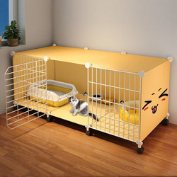 Cat Cage for Home Use, Villa Indoor, Extra Large Free Space, Assembled Cat House, Kitten House, Cat Nest, Cat Cage for Home Indoor Use