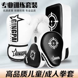 Children's and Adult Boxing Gloves, Fighting Training Glove Set, Professional Punching Bag, Taekwondo Foot Target, Kicking Target