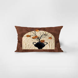 Medieval-Style European Rectangular Throw Pillow for Living Room Sofa, Light Luxury Cushion, Backrest Pillow, Bedroom Pillowcase