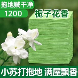 Tile Floor Cleaning Tablets, Scented, Special Cleaning Agent for Removing Stains and Limescale, Disposable Household Cleaning Tool