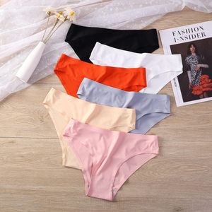 
women clothes European and American cross-border women's large size underwear for pregnant women ice silk seamless breathable sports low-waist women