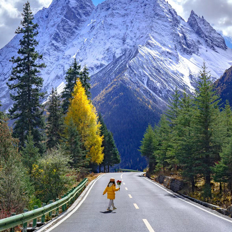 2-8人小团川西小环线3日游跟团游四姑娘山色达稻城亚丁旅游三日游