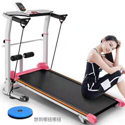 Factory Treadmill for Home Use, Adult Weight Loss, Small Mini Foldable Mechanical Walking Machine, Silent Fitness Equipment