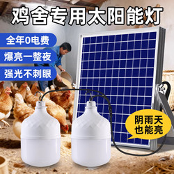 Chicken Coop Lighting Super Bright Solar Garden Light Outdoor Lamp Waterproof Rechargeable One-To-Two Split Type