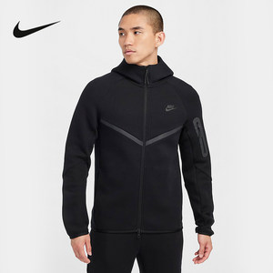 
NIKE Nike Hooded Jacket Men's Autumn New Sportswear Black Running Knit Jacket HV0950-010