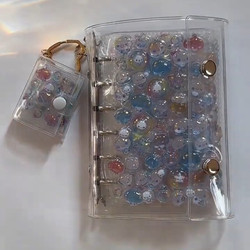 Xiaohongshu-Style A6 Sticker Storage Card Album, Large Capacity, High Aesthetic Value, Instagram-Style Student Planner Material Storage Book