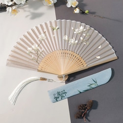 New Chinese-Style Folding Fan, Traditional Fan, Summer Women's Fan, Portable Folding Fan, Chinese Style, Hanfu, Cheongsam Fan, Classical Bamboo Fan