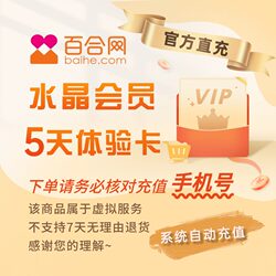 Crystal Membership 5-Day Card