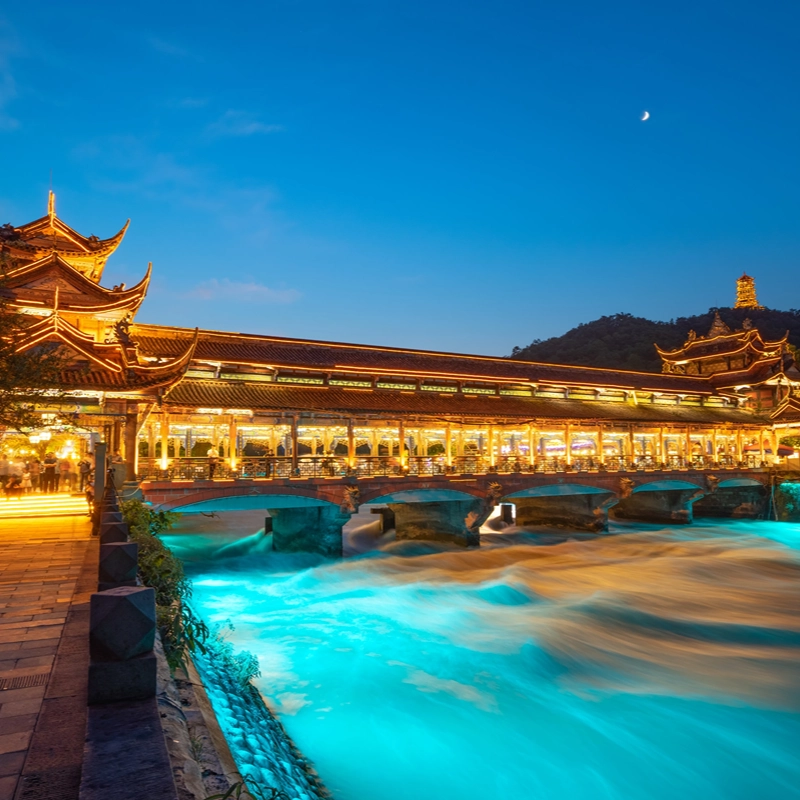 青城山都江堰秋季游一日包车 亲情服务省心游 私家团可制定行程