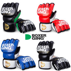 Japanese Winning Boxing Gloves for Adults, Men's Half-Finger Training Professional Fighting Gloves, Mma Sanda Punching Bag Special Gloves