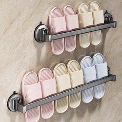 German Suction Cup Slipper Rack, No-Drill Bathroom Wall-Mounted Storage Rack, Bathroom Drainage Rack, Storage Organizer