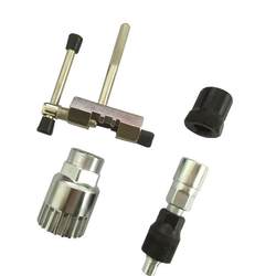 Multifunctional bicycle repair tool, bottom bracket removal, flywheel chain, crank bicycle repair tool