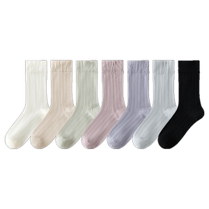 
pile of socks for women's middle tube socks for summer thin ice ice socks cool mesh boneless socks for summer ice silk confinement socks