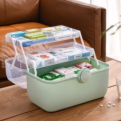 First Aid Kit, Regular Medicine Storage Box, Household High-End Medical Kit, Professional Dormitory Medicine Box, Medicine Box