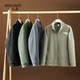 Spring stand collar embroidered velvet thickened wide velvet outdoor sports boys and girls jackets 8656
