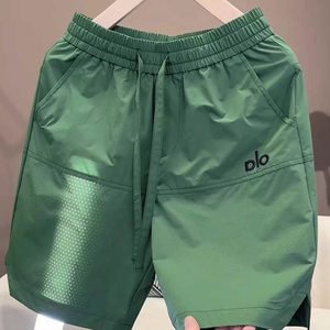 
Men's quick-dry shorts for summer 2025 new European trendy brand five-point pants straight thin style outside casual mid-pants