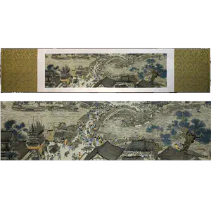 silk painting gift qingming river map Latest Best Selling Praise