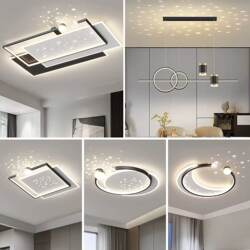 Living Room Main Light Ceiling Lamp Modern Minimalist 2026 New Model Guangdong Whole House Package Combination Elegant Zhongshan Lighting Fixtures