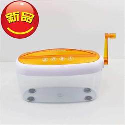 Household bill strip small mini financial shredder silent office desktop shredder manual a4 model c convenient