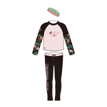 toswim children's split long-sleeved sun protection swimsuit
