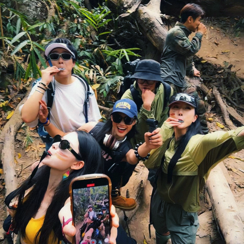 西双版纳基诺山雨林徒步一日游 2-6人亲子团 树降秋千竹筏雨林餐