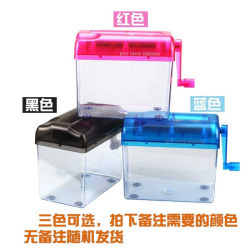 a6 small mini silent hand shredder office household manual shredder shredder paper shredder