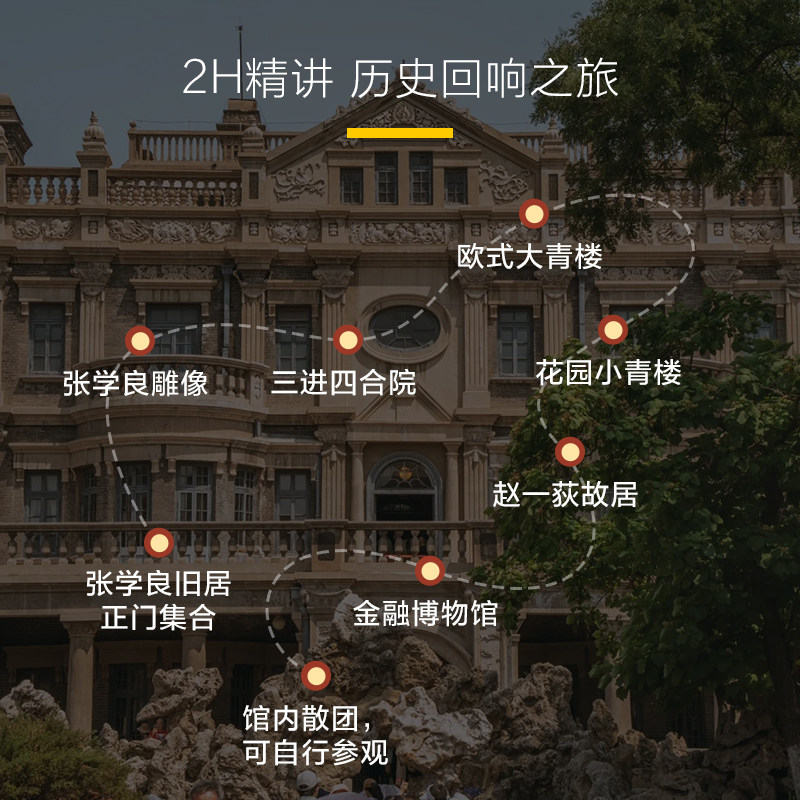 猩咖说张学良旧居文史大咖含门票耳机讲解亲子小包团沈阳旅游