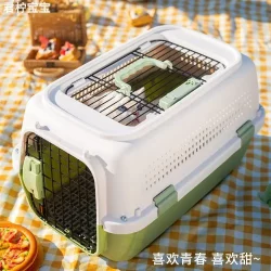 Airline Crate, Special Cage for Cats, Portable for Traveling Abroad, Pet Shipping for Small, Medium and Large Dogs, Car-Mounted Dog Cage, Cat Carrier
