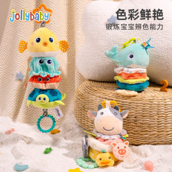 jollybaby baby music bell pendant, baby lathe pendant, wind chime, safety seat comfort toy