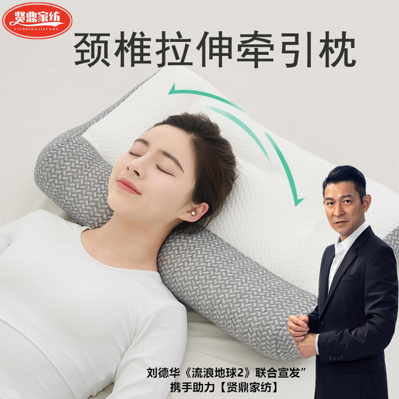【刘德华推荐 ：FR助睡眠反弓反牵引枕芯 2只 券后69.9元  