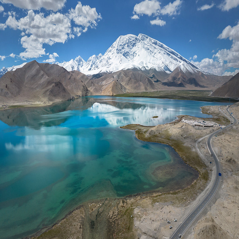 新疆南疆喀什白沙山喀拉库勒湖帕米尔高原盘龙古道班迪尔蓝湖2日