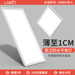 Ultra-Thin Integrated Ceiling Light Led Kitchen Bathroom Lighting 300X600 Bathroom Aluminum Ceiling Panel 30X30 Flat Panel Light