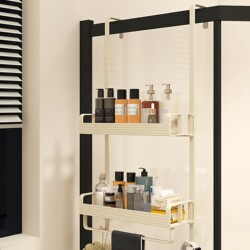 Bathroom Shelf, Toilet Hanging Basket, Bathroom Storage, Washbasin, Toilet, Shower Room Hanging Rack, Shower Gel Shelf