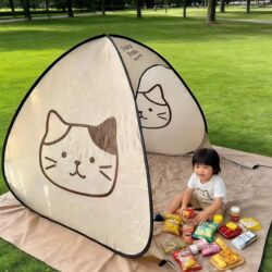 Children's Tent Indoor Play Toy House Automatic Quick-Open Outdoor Spring Outing Picnic Camping Beach Folding Sunshade Tent