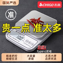 Zhigao Kitchen Scale, Precision Electronic Scale, Small Household Electronic Scale, Baking Gram Scale, High-Precision Food Scale for Weighing