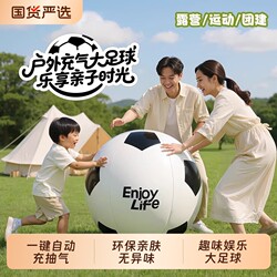 Inflatable Large Football Outdoor Balloon Thickened Children's Parent-Child Lawn Toy Sports Event Explosion-Proof Camping Park