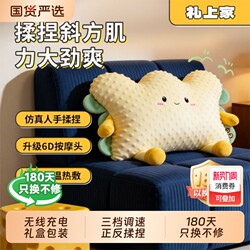 Massage Pillow, Cervical Spine Massager, Neck, Waist, Back, Shoulder and Neck Kneading Device, Birthday Gift for Girls, Best Friend's Magic Tool