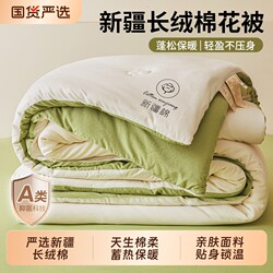 Xinjiang Cotton Quilt, Spring and Autumn Quilt Core, Air Conditioning Quilt, Summer Cooling Quilt, Winter Quilt, Thickened for Warmth, Dormitory Single Cotton Quilt, Thin