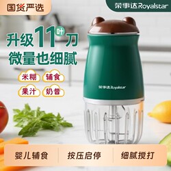 Royalstar Baby Food Processor, Small Multifunctional Automatic Blender and Meat Grinder for Home Use