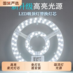 Led Ceiling Light Energy-Saving Lamp Core Replacement Magnetic Circular Lamp Panel Room Living Room Kitchen Light Retrofit Light Panel Home Use