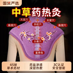 Electric Heating Salt Bag for Shoulder and Neck, Coarse Sea Salt Moxibustion Therapy Bag, Magic Therapy Bag