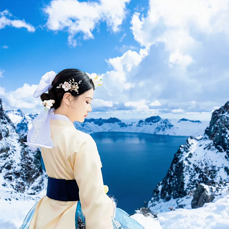 9人拼小团东北长春万达度假区长白山漂流图们延吉朝鲜民俗园6日游