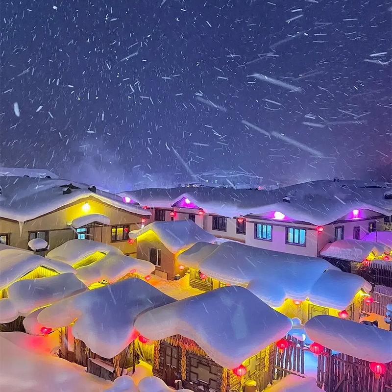 8人拼小团东北吉林雾凇雪乡长白山天池长春伪满皇宫冰雪新天地6日