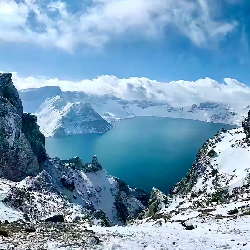 9人拼小团东北长春华美胜地度假区滑雪长白山漂流图们延吉朝6日游