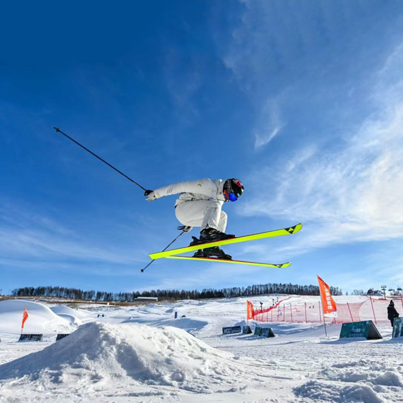 9人拼小团东北长春华美胜地度假区滑雪长白山漂流图们延吉朝6日游