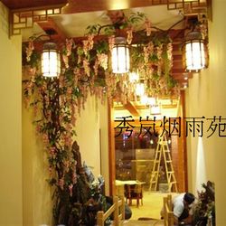 Extremely fast indoor simulation plant simulation q wisteria flower fake wisteria artificial indoor wisteria flower ancient wisteria wisteria flowers and leaves